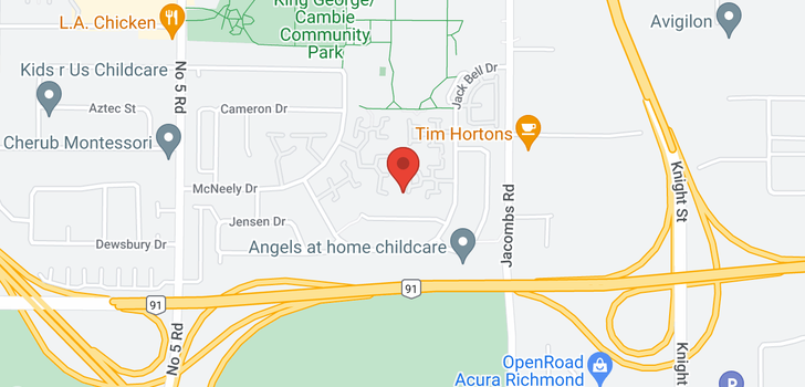 map of 35 12871 JACK BELL DRIVE
